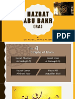 1.hazrat Abu Bakr (RA)
