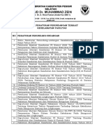 DAFTAR PERATURAN PERUNDANGAN TERKAIT KESELAMATAN FASILITAS Rsud Painan