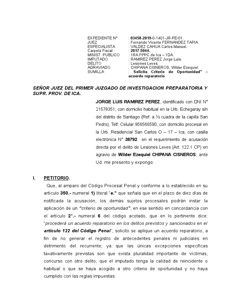 Terminacion Anticipada | PDF | Derecho penal | Ley procesal
