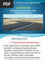 1 Highway Planning & Development