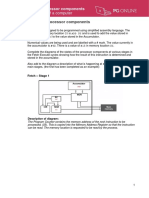 Computer Components Worksheet 1B Processor Components