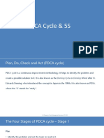 Lean Tools - PDCA Cycle & 5S