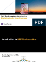 Introduction To SAP Business One