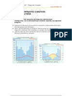 Contrastes climáticos en España - Ejercicios prácticos