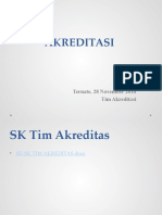 Prensentase Akreditasi 2018-2019