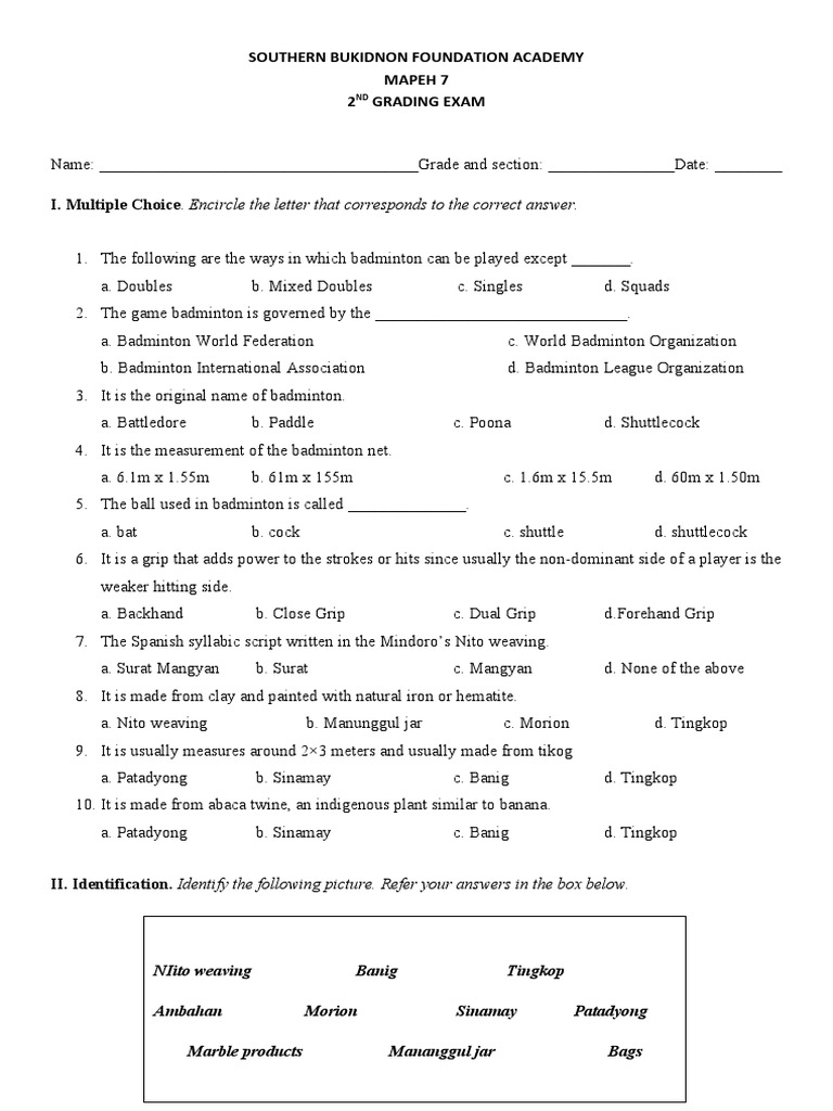 Grade 7 download free pdf athletic sports games of physical skill