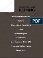 Revista Digital Matematica Financiera