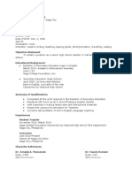 Sample Resume