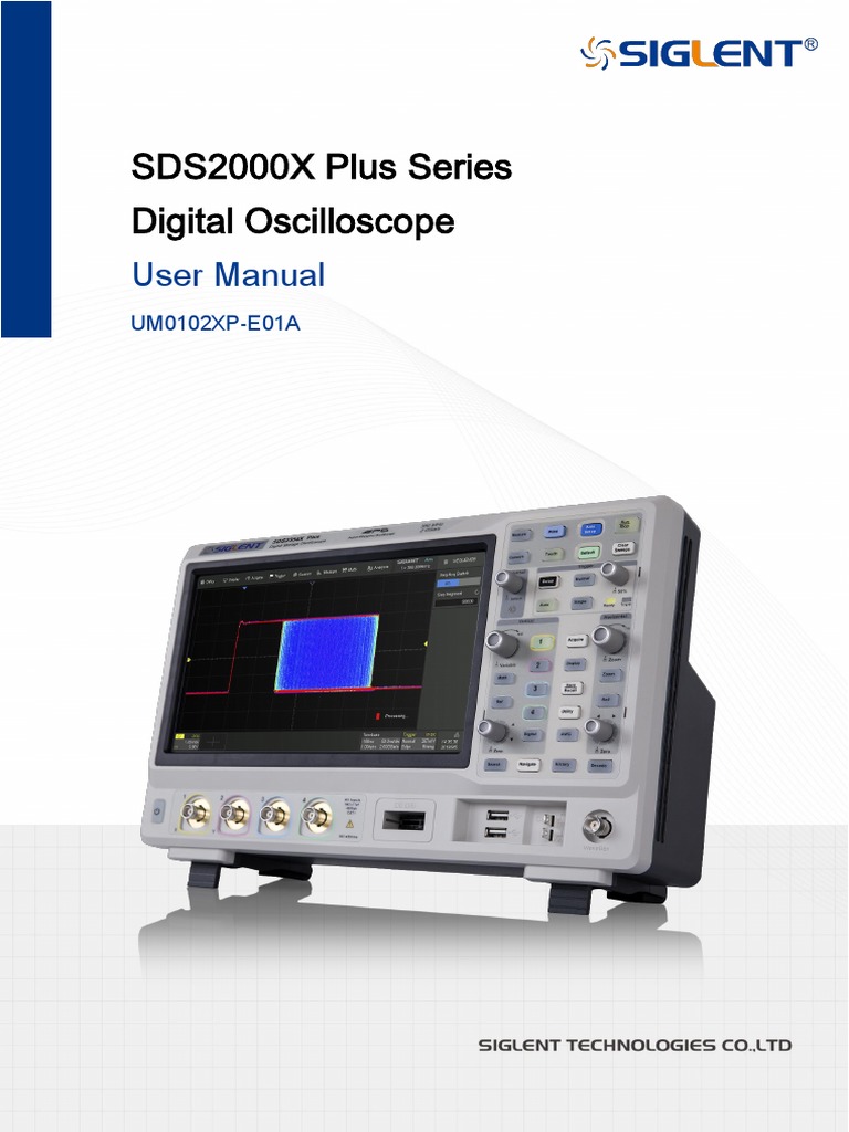 UM Siglent Digital Osciloscope SDS 2104X Plus 324p 2022 en | PDF ...