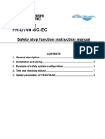 Inverter FR-D700-SC-EC: Safety Stop Function Instruction Manual