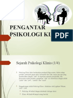 1-2 Sejarah Dan Definisi Psikologi Klinis