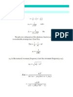 Chapter 14 Formulas