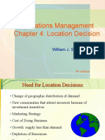 CHAPTER - 4 Location Decision