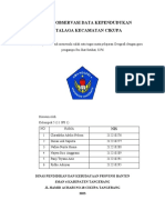 Laporan Observasi Desa Talaga 4