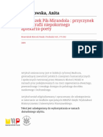 DRUK - A. Chodkowska, "Przyczynek Do Biografii Niepokornego Aptekarza"