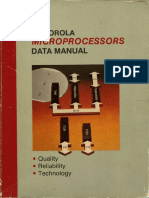 1981 Motorola Microprocessors Data Manual
