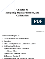 CH8 - Sampling, Standardization and Calibration
