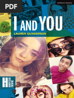 I and You by Lauren Gunderson