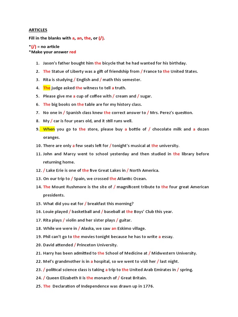 Homework Articles Caca Pdf