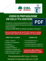 Corso Tfa VIII