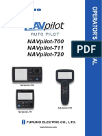 Furuno NAVpilot700 Operator Manual