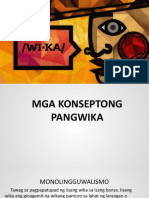 Mga Konseptong Pangwika