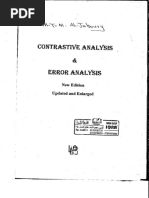 Error Analysis and Interlanguage PDF | PDF | Second Language