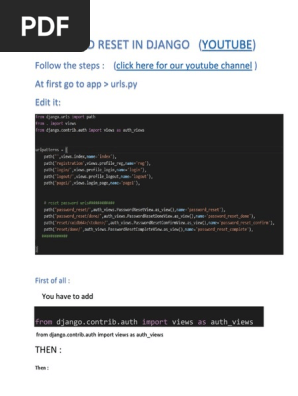 pass django