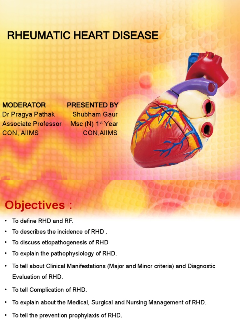 Overview of Rheumatic Heart Disease | PDF | Science & Mathematics