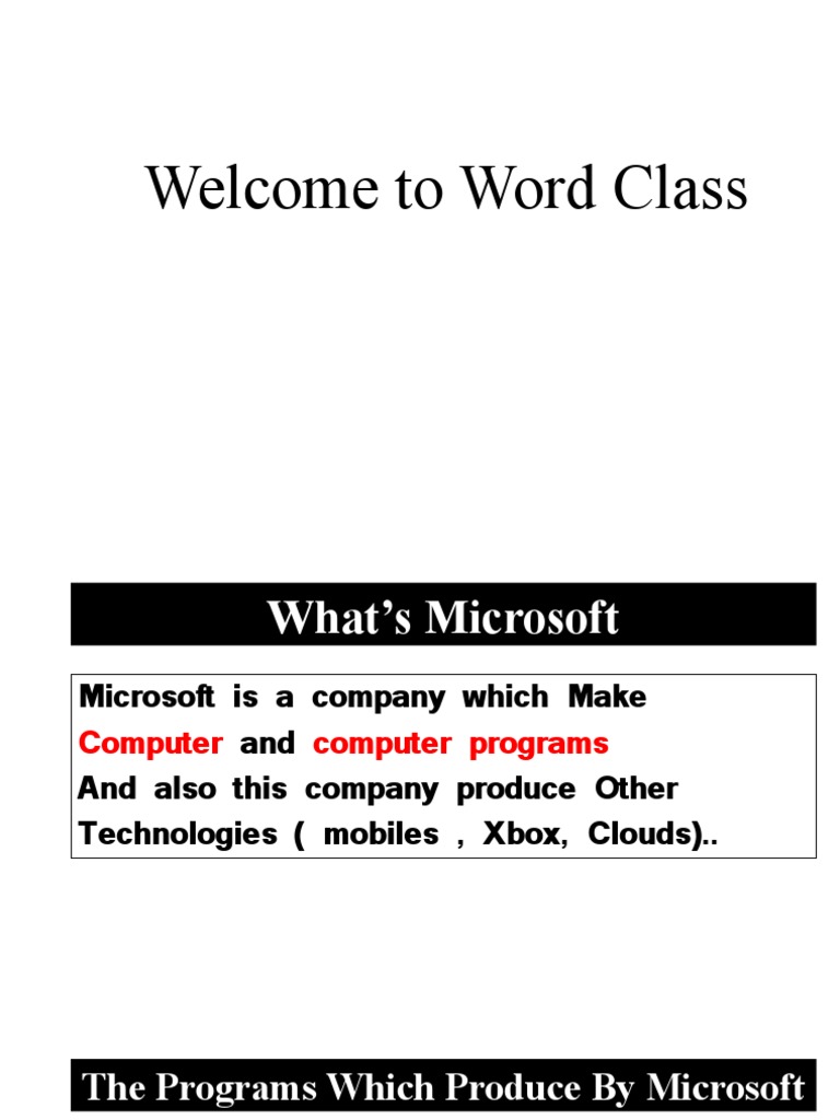 Mic Word Chapter PDF Microsoft Word Computer File