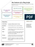 Analysing The Features of A Play Script The Little Red Riding Hood Collection Example - Ver - 2