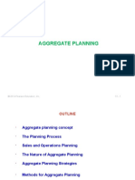 Lecture 11 - Aggregate Planning