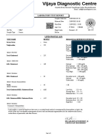 Vijaya Diagnostic Centre Lipid Profile Test Report