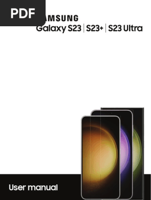 Galaxy S23 Ultra 5G User Manual