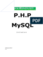 Initiation PHP Mysql