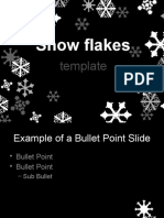 Snow Flakes: Template