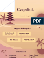 Geopolitik (Kelompok 6)
