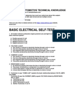 Self-Test Electrical Basics