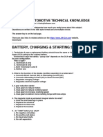 Self-Test Battery Charging Starting