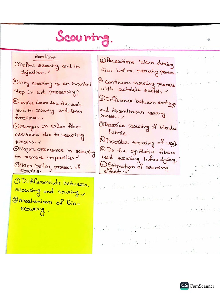 Scouring Note (Maisha) PDF