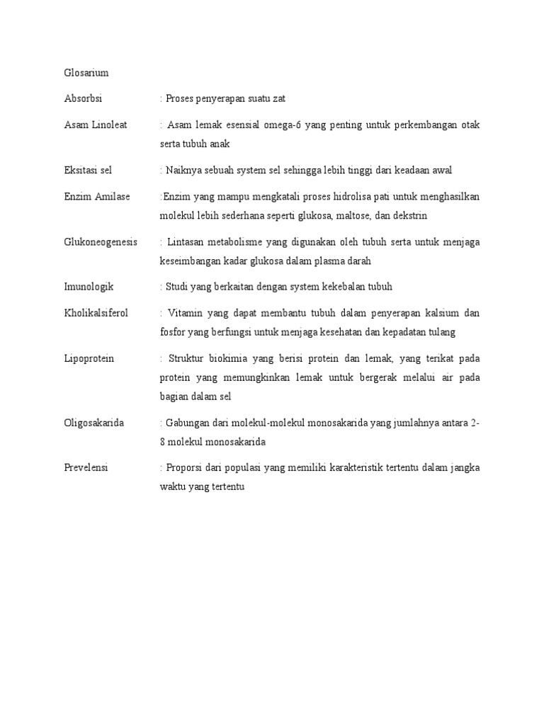 Glosarium | PDF