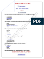 PSY101 Final Term Solved Paper by Ali Raza Tawary