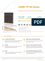 Datasheet ZNShine 605Wp