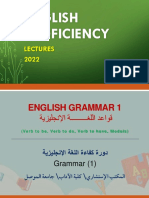 English Proficiency Lectures