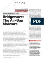 Bridgeware: The Air-Gap Malware