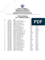 MHPNHS NAT Room Assignments