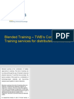 TWB Position Paper Blended Training