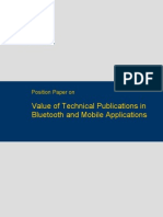 TWB Position Paper Bluetooth and Mobile Applications