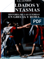 Soldados y Fantasmas Historia de Las Guerra en Grecia y Roma Libro de J. E. Lendon