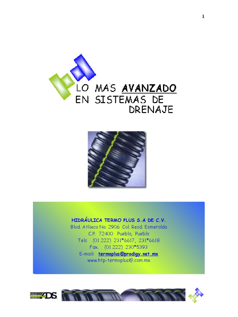 Manual Ads | PDF | Tubería (transporte de fluidos) | Hormigón